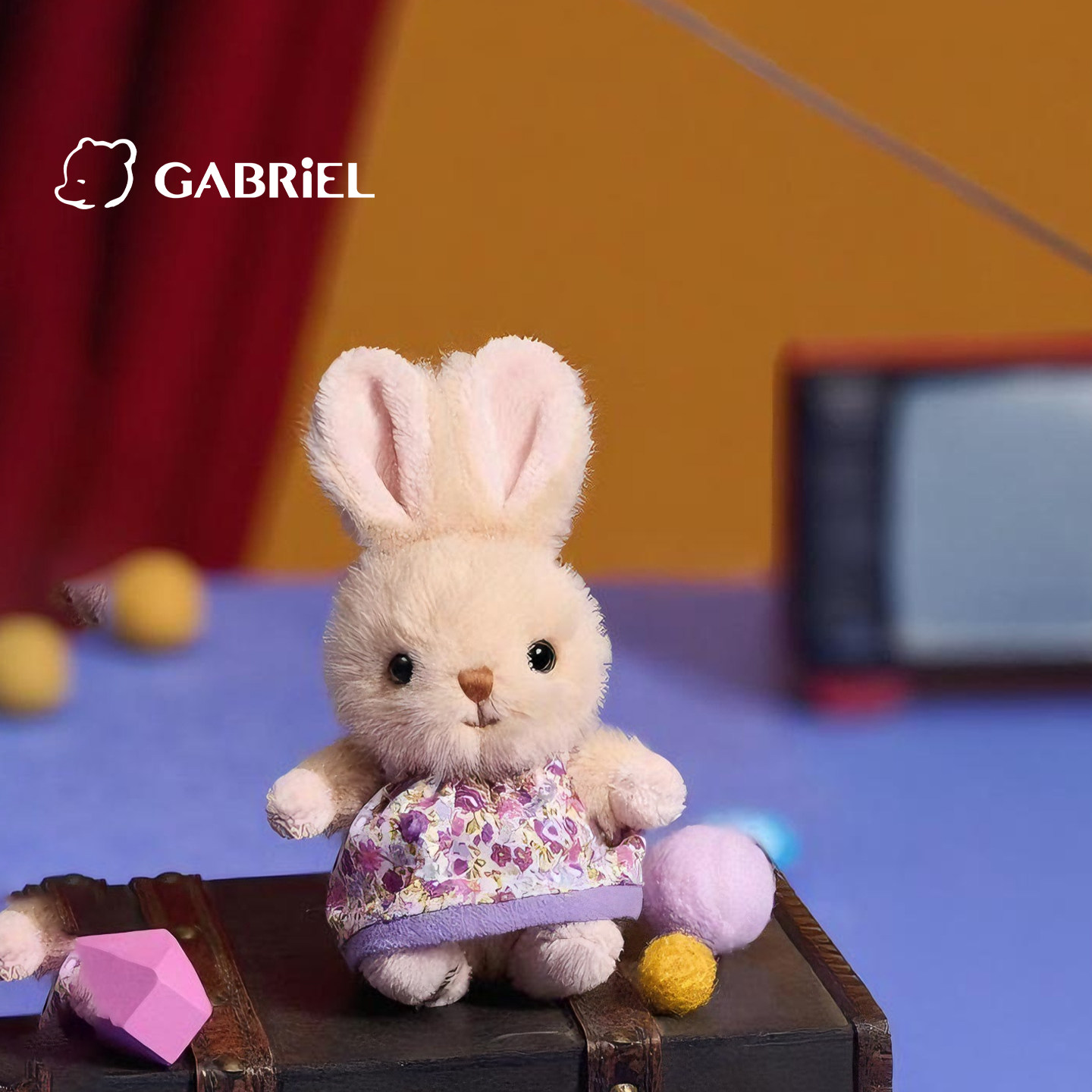 伽百利Gabriel可爱兔子毛绒玩具玩偶挂件创意生日礼物陪伴送女友