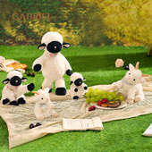 伽百利Gabriel小羊毛绒玩偶公仔安抚玩具生日礼物送女生