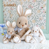 伽百利Gabriel可爱兔兔玩具毛绒玩偶公仔睡觉抱枕玩具圣节日礼物