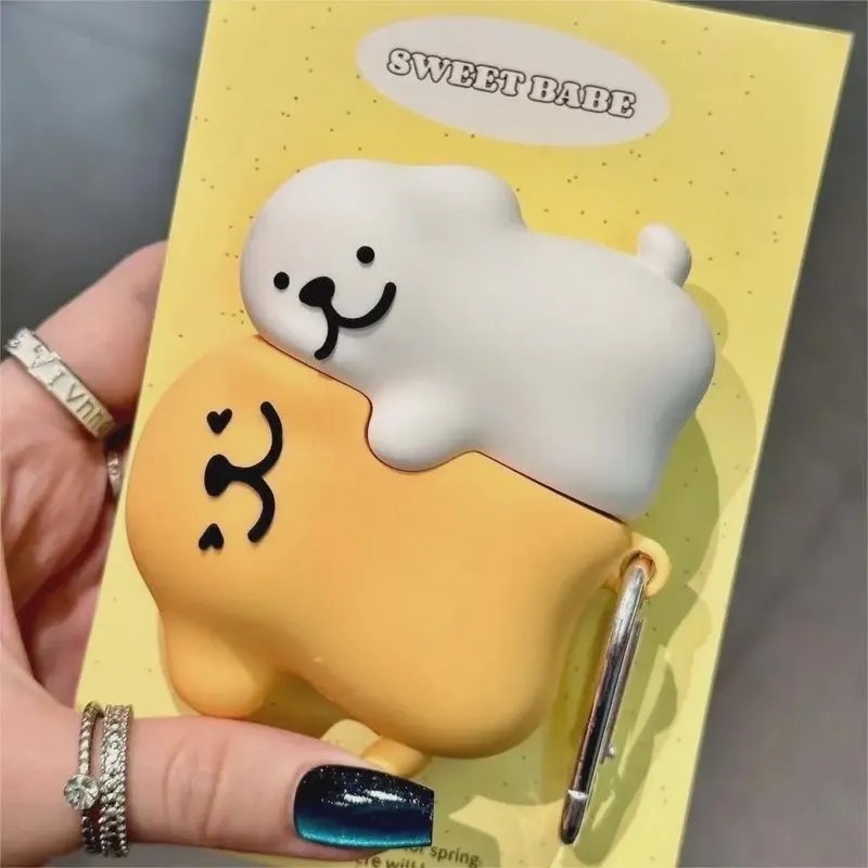 华强北七代Air7/Air6/Air4趣味可爱六代五代适用苹果蓝牙AirPods1/2/3/4代Pro2耳机保护套3代壳