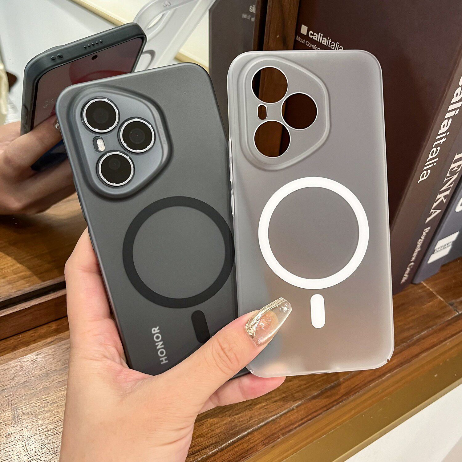 适用荣耀400手机壳新款honor400pro冰雾磁吸保护套华为爆款磨砂硬壳全包镜头超薄防摔外壳高级感男无线充电壳