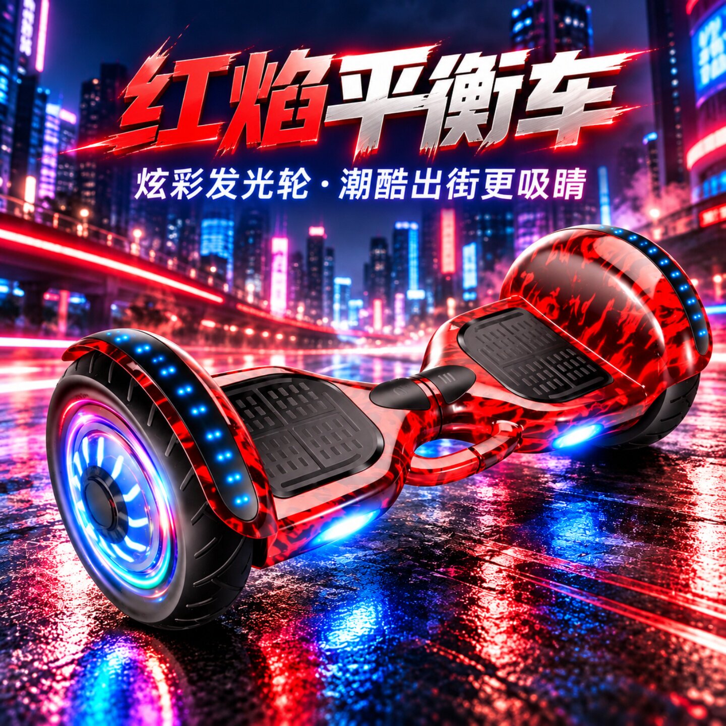 电动体感平衡车送小孩实用礼物
