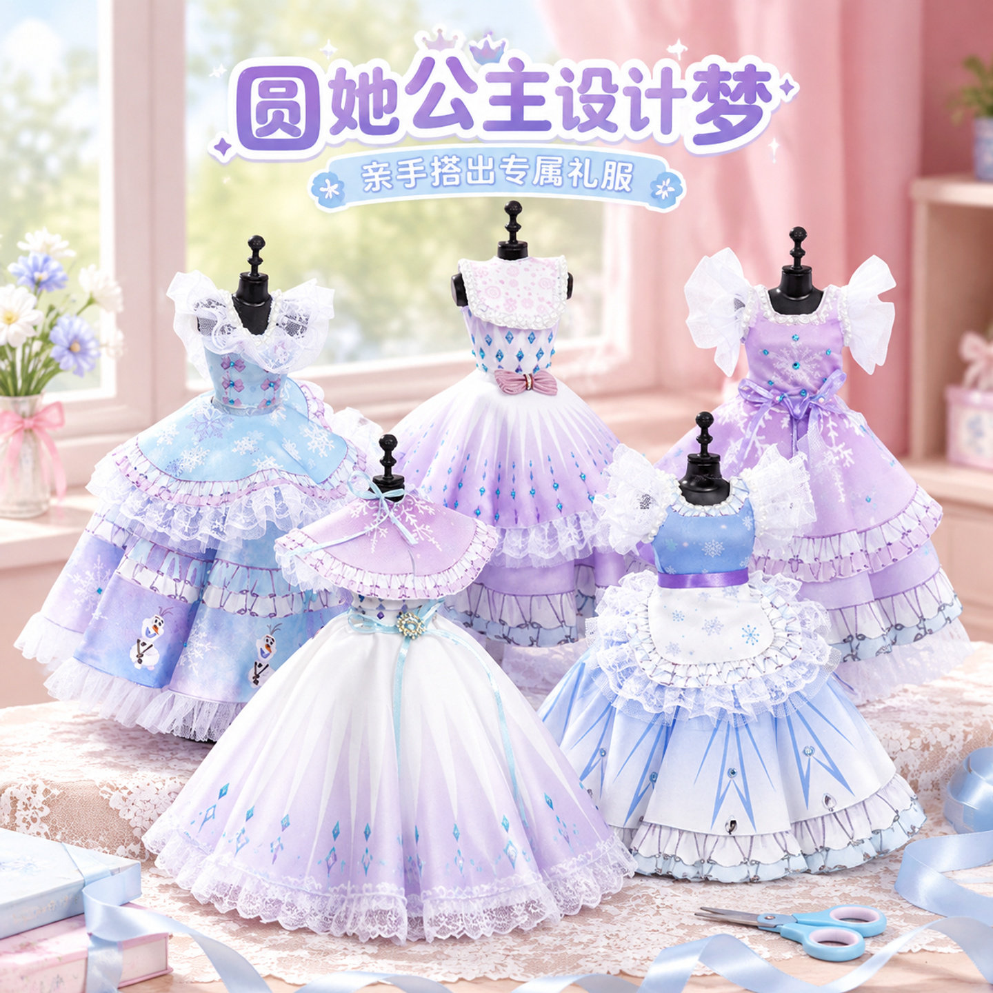 儿童扎染DIY服装设计套装