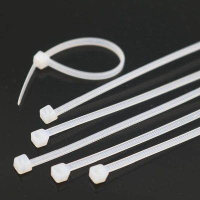 直销国标扎带4*150mm自锁尼龙扎带 线束固定塑料扎线带白色500条