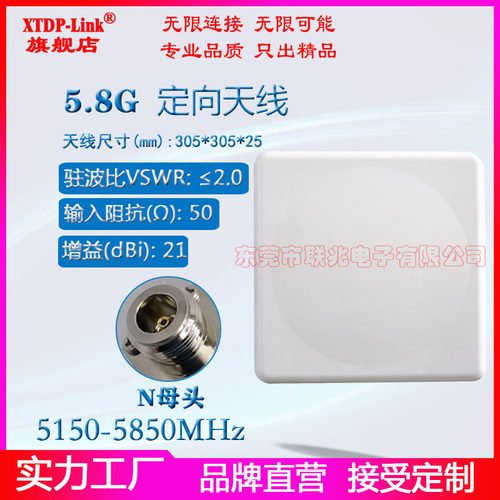 5.8g定向壁挂天线单极化高增益