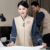 酒店医院宾馆楼层保洁员PA清洁工作服长袖 物业小区阿姨制服秋冬装