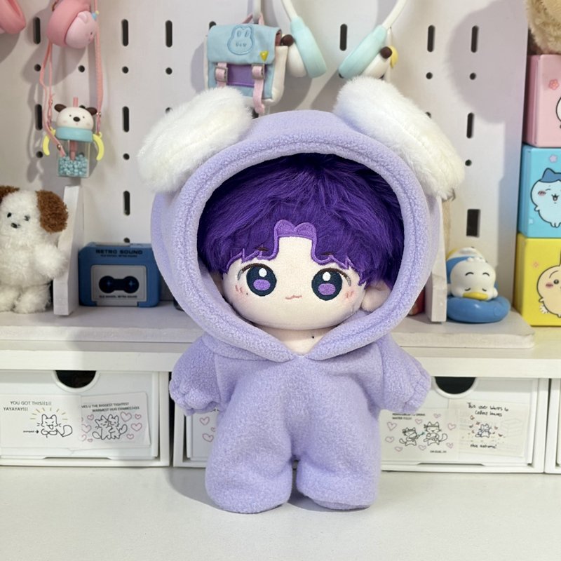 thumbnail for Cute puppy 20cm40cm a flip of the body sitting cotton doll clothes 40 cm replacement doll clothes