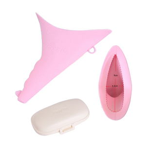 女士站立式小便器老人孕妇女生便携应急尿袋折叠旅行尿壶小便器