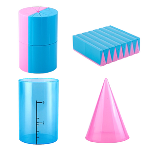 圆柱圆锥教具模型六年级下册数学表面积体积比演示器推导学具