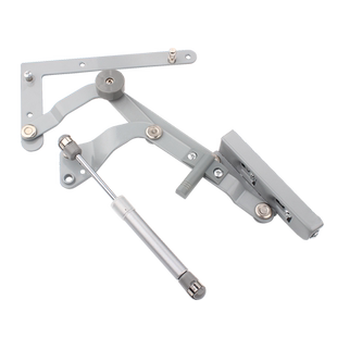 缓冲升降平移支撑杆平行橱柜垂直气压杆配件上翻门拉杆巴士气动杆