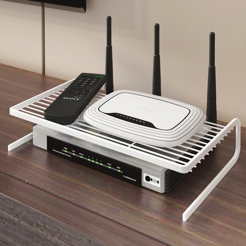 桌面路由器散热支架机顶盒置物架