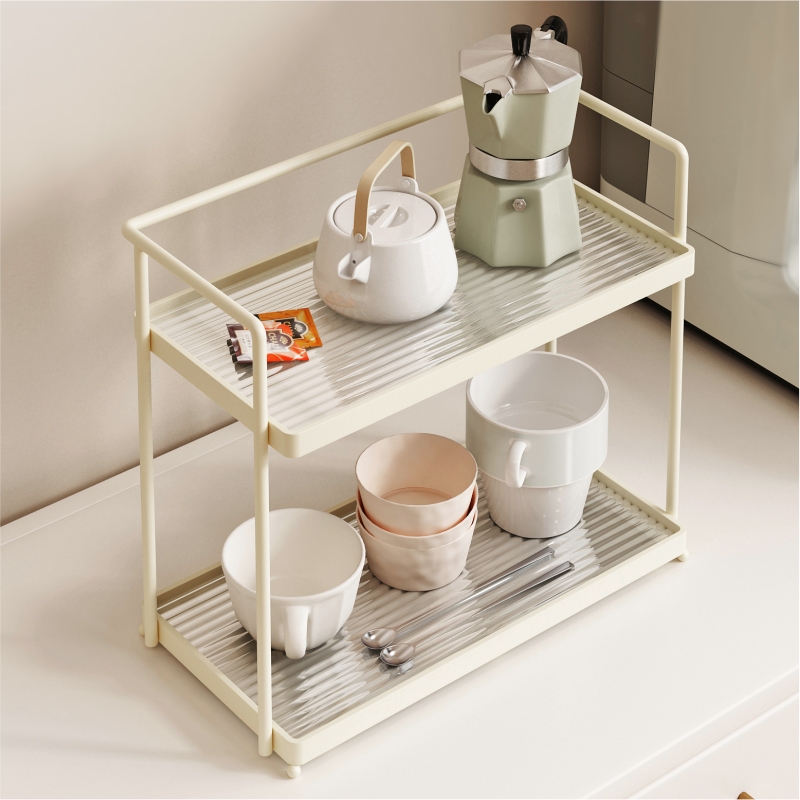 水杯架放杯子置物架桌面台面餐桌咖啡茶杯办公室沥水架压克力