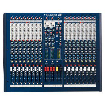 soundcraft声艺LX7ii16调音台 舞台演出工程调音台 16路四编组