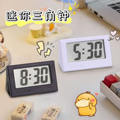 迷你小时钟ins台钟时间数字显示器学生专用桌面摆件简约led电子表