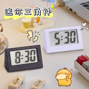 迷你小时钟ins台钟时间数字显示器学生专用桌面摆件简约led电子表