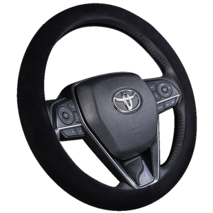 适用雷克萨斯ES200 rx300h NX200 CT UX冬季保暖女短毛绒方向盘套