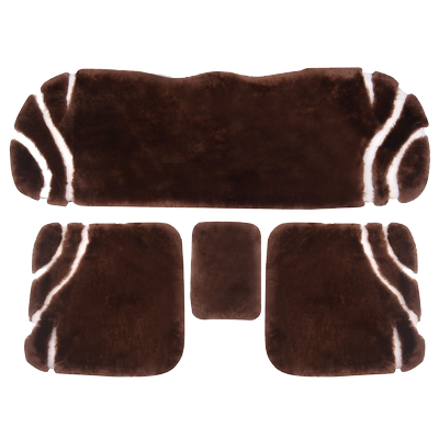 奔驰纯羊毛汽车坐垫冬季皮毛一体