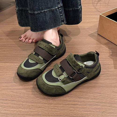 法式老钱风女鞋德训鞋女款2026新款秋季爆款百搭软底不累脚0919e