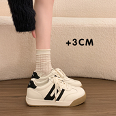 女款 2026新款 春季 德训鞋 百搭通勤软底小白运动休闲板鞋 0128r