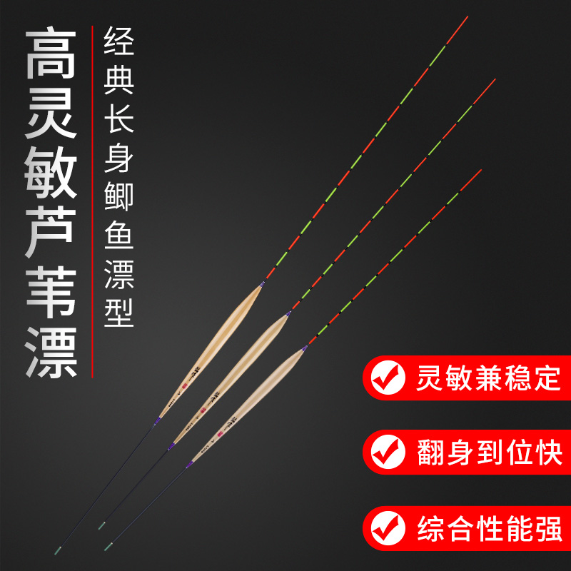 芦苇断码清仓套装钓鲫鱼滑口浮漂