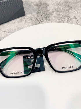 POLICE魄力思警察眼镜框架新款光学定制男女近视配度数VPLP68K