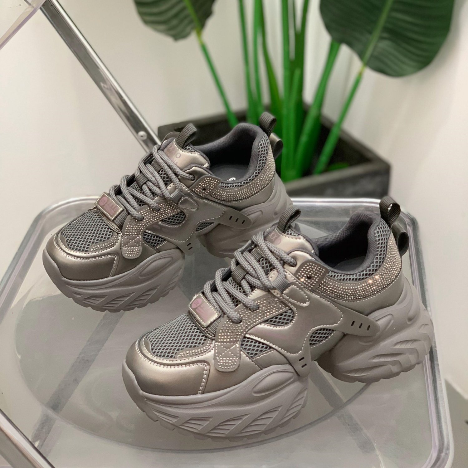 复古真皮老爹鞋女2025年秋季轻便厚底增高休闲鞋网红潮流运动鞋子,女鞋,时尚休闲鞋,淘宝优惠券,粉丝福利购,淘宝优惠卷