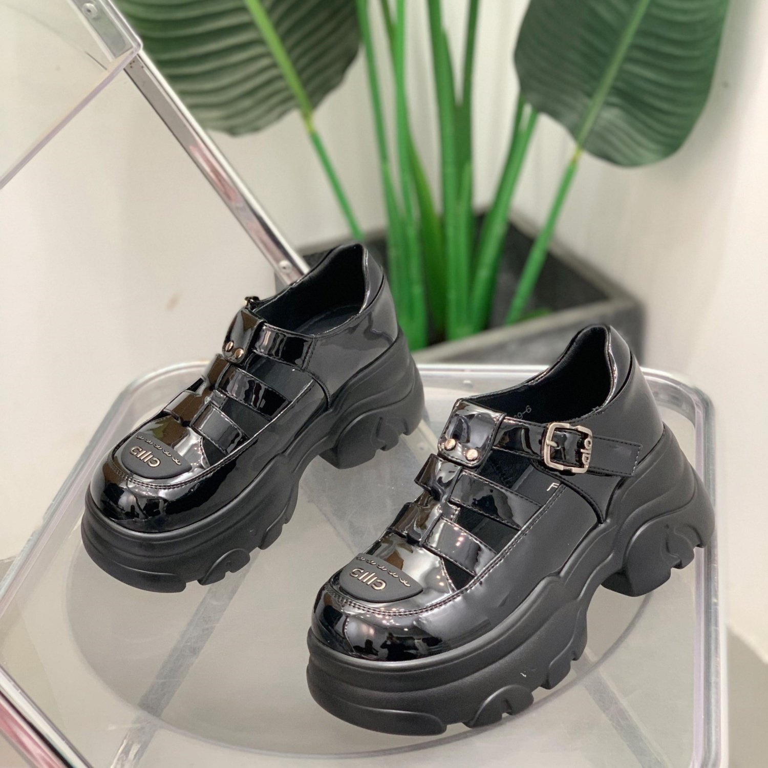 韩版厚底松糕鞋女2026年春季新款扣带玛丽珍鞋时尚百搭休闲增高鞋,女鞋,洞洞鞋,淘宝优惠券,粉丝福利购,淘宝优惠卷