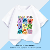 InsideOut头脑特工队电影卡通动漫男女童短袖 上衣短裤 t恤夏装 新款