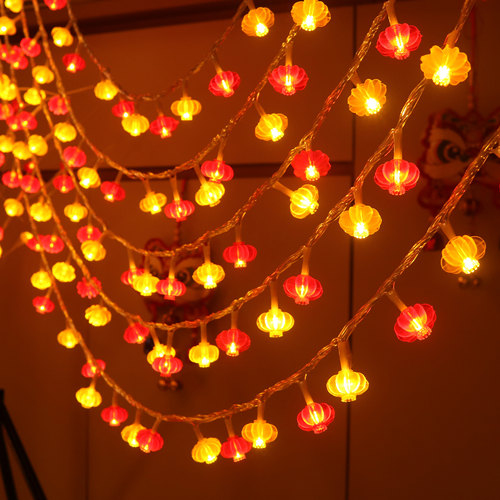 马年装饰氛围灯红灯笼新年装饰灯