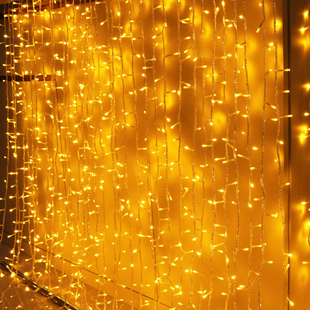 LED小彩灯闪灯串灯太阳能满天星灯串圣诞氛围灯带户外装 饰闪光灯