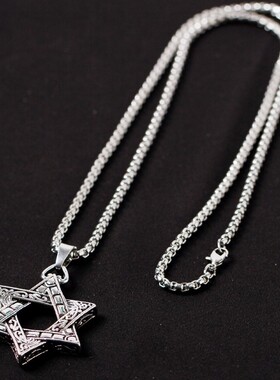 潮人时尚个性毛衣项链挂件吊坠