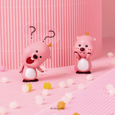 生日礼物韩国粉色桌面摆件可爱小