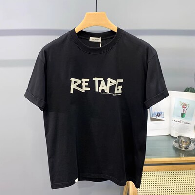 2026新款美式字母短袖男士T恤