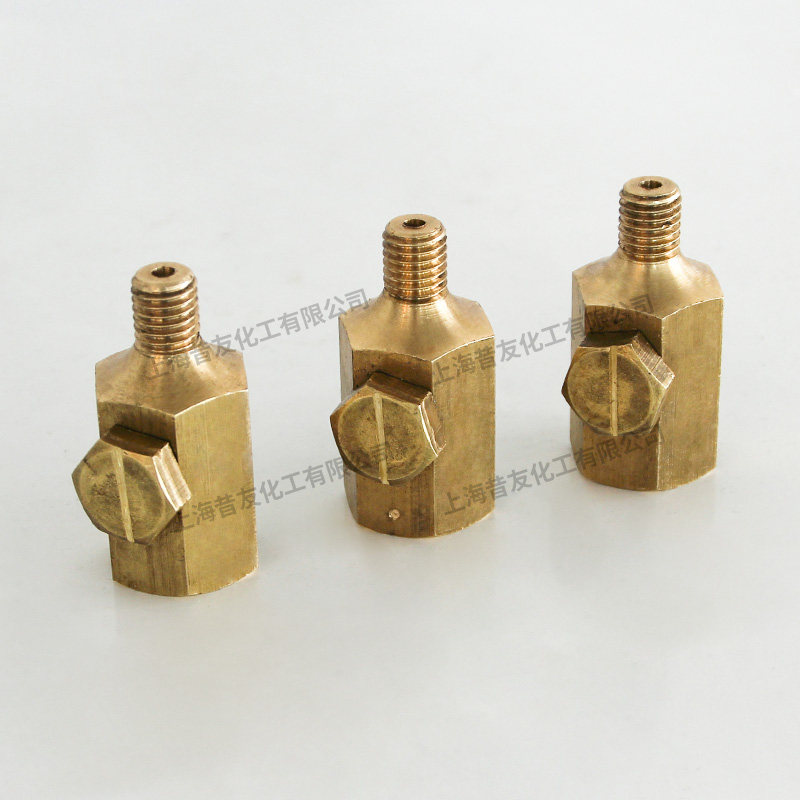 防爆型带压堵漏注胶阀m12注射阀考克注胶枪工具配件黄铜注剂阀