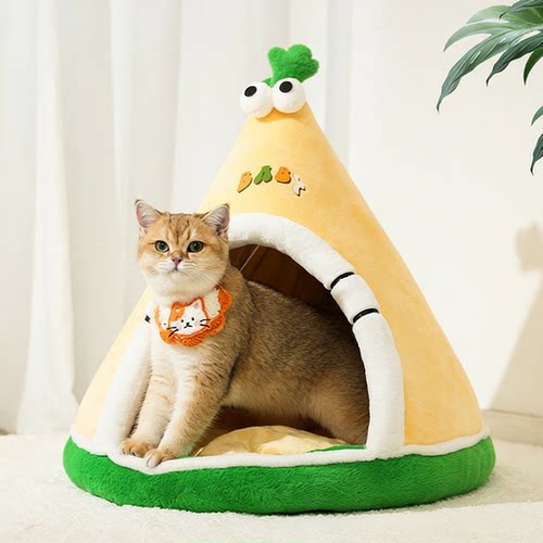 猫四季通用封闭式帐篷睡觉保暖躲避屋安全感窝温暖