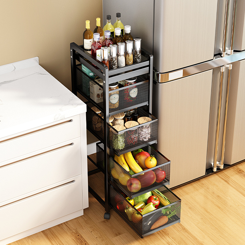 抽拉式抽屉式果蔬菜篮子