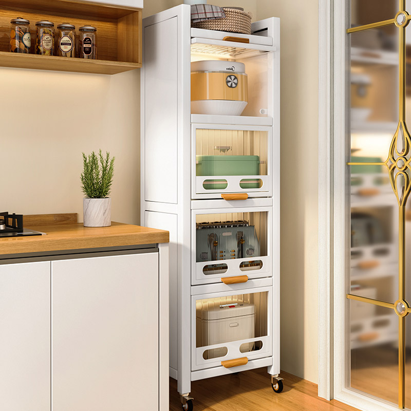 密封收纳厨房夹缝置物架