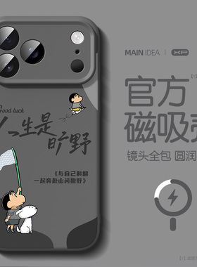 适用于苹果17手机壳新款iphone17promax防摔17pro磁吸液态17air硅胶16pro旷野15文案小新14亲肤13pro保护套12