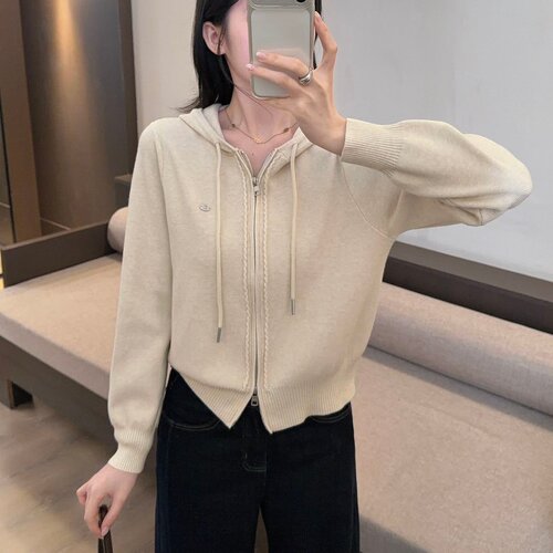 针织开衫外套女短款小个子上衣秋