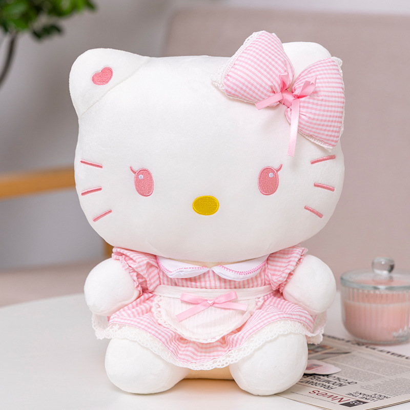 hellokitty毛绒猫咪公仔女孩礼物