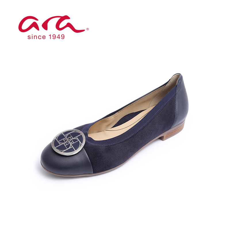 ara德国鹦鹉舒适女鞋休闲款g楦