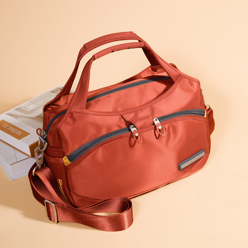 牛津布手提包女大容量妈妈斜挎包