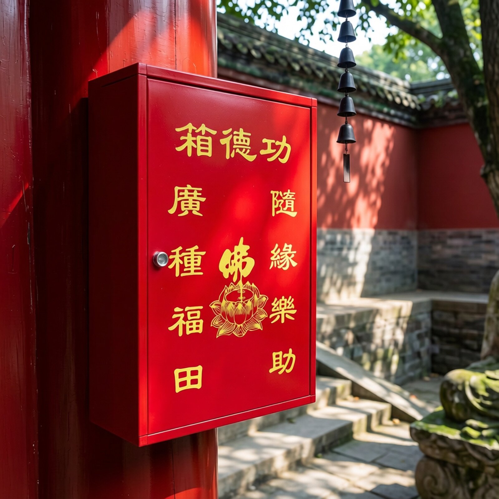 电子语音不锈钢 防盗带锁庙堂用 爱心乐捐箱 募捐添油 功公德箱