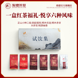 骏德试饮集六种风味礼盒装 红茶正宗正品 A款