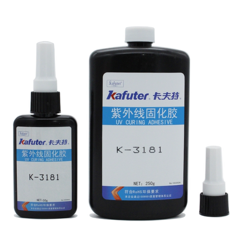 卡夫特K-3181无影胶水UV胶亚克力有机玻璃胶排线补强引线固定250g