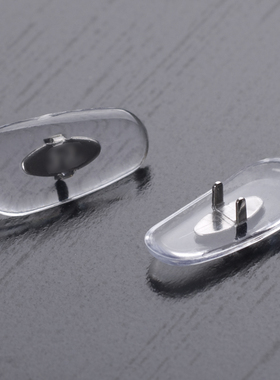 雷眼镜墨镜配件太阳镜近视镜鼻托专用夹口式鼻垫RB3025 3026 透明