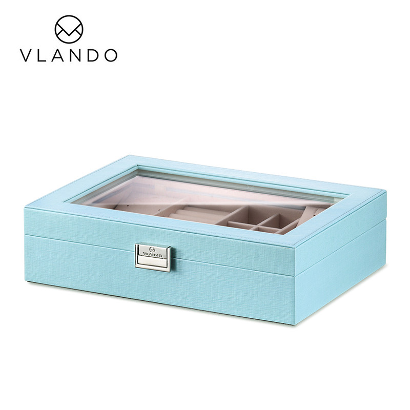 VLANDO/唯兰朵首饰盒欧式木质饰品盒带锁耳环手表收纳盒结婚礼物|ruв категории Украшения,ювелирные изделия, украшения для хранения, шкатулка - от Buy2taobao.com для оказания профессиональной услуги покупки агента Taobao