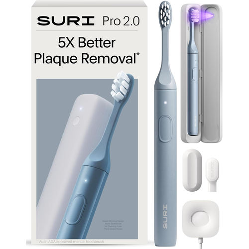 美国直邮SURI Pro Sonic Electric Toothbrush 成人声波电动牙刷