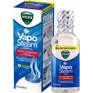美国直邮 Vicks VapoSteam香醇蒸汽含樟脑蒸气液体有助于缓加湿剂