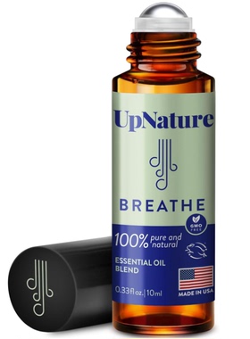 美国直邮UpNature Breathe 精油自然呼吸皮肤薄荷茶树桉树油59ml